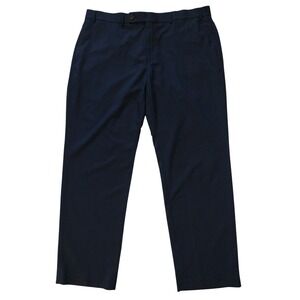 Lauren Ralph Lauren Pants Men 38X30 Navy Blue Comfort Stretch Dressy Formal‎